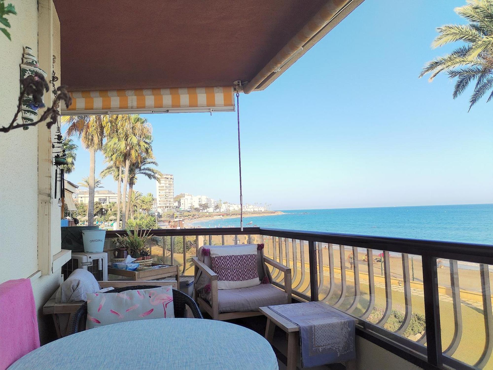 Casa Mar Apartamento Front Beach Con Wifi, Piscina, Padel Y Tenis - Lubina Del Sol Sitio de Calahonda 外观 照片