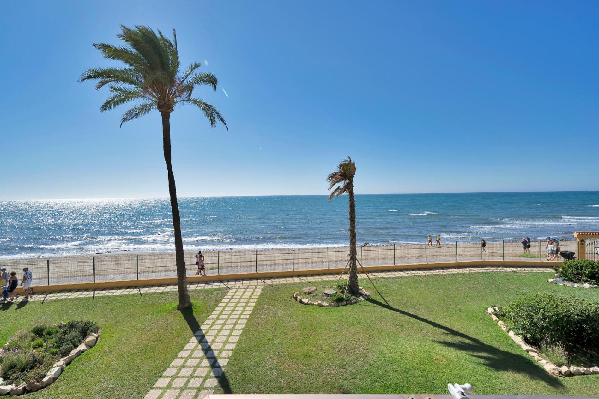 Casa Mar Apartamento Front Beach Con Wifi, Piscina, Padel Y Tenis - Lubina Del Sol Sitio de Calahonda 外观 照片