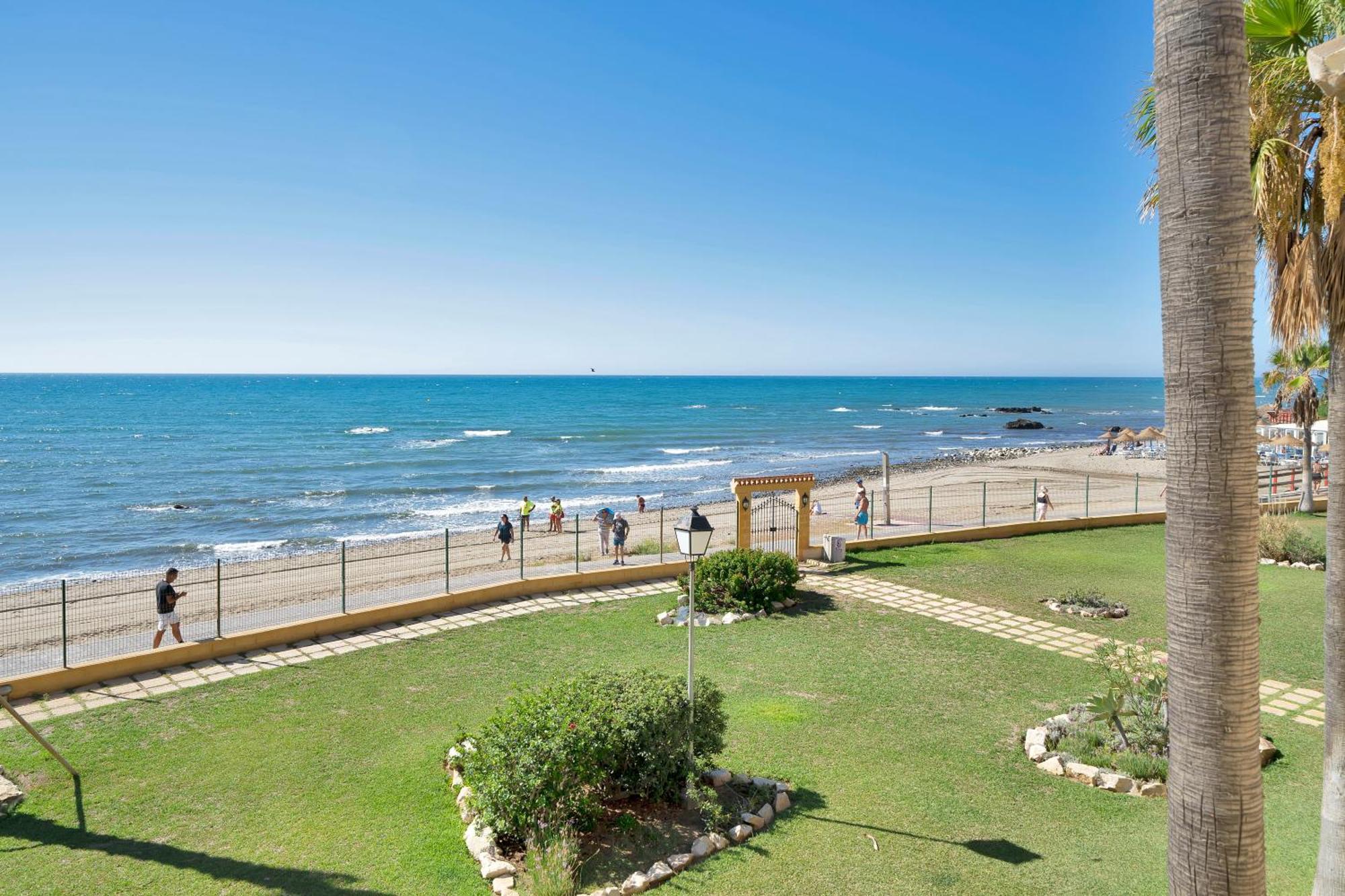 Casa Mar Apartamento Front Beach Con Wifi, Piscina, Padel Y Tenis - Lubina Del Sol Sitio de Calahonda 外观 照片