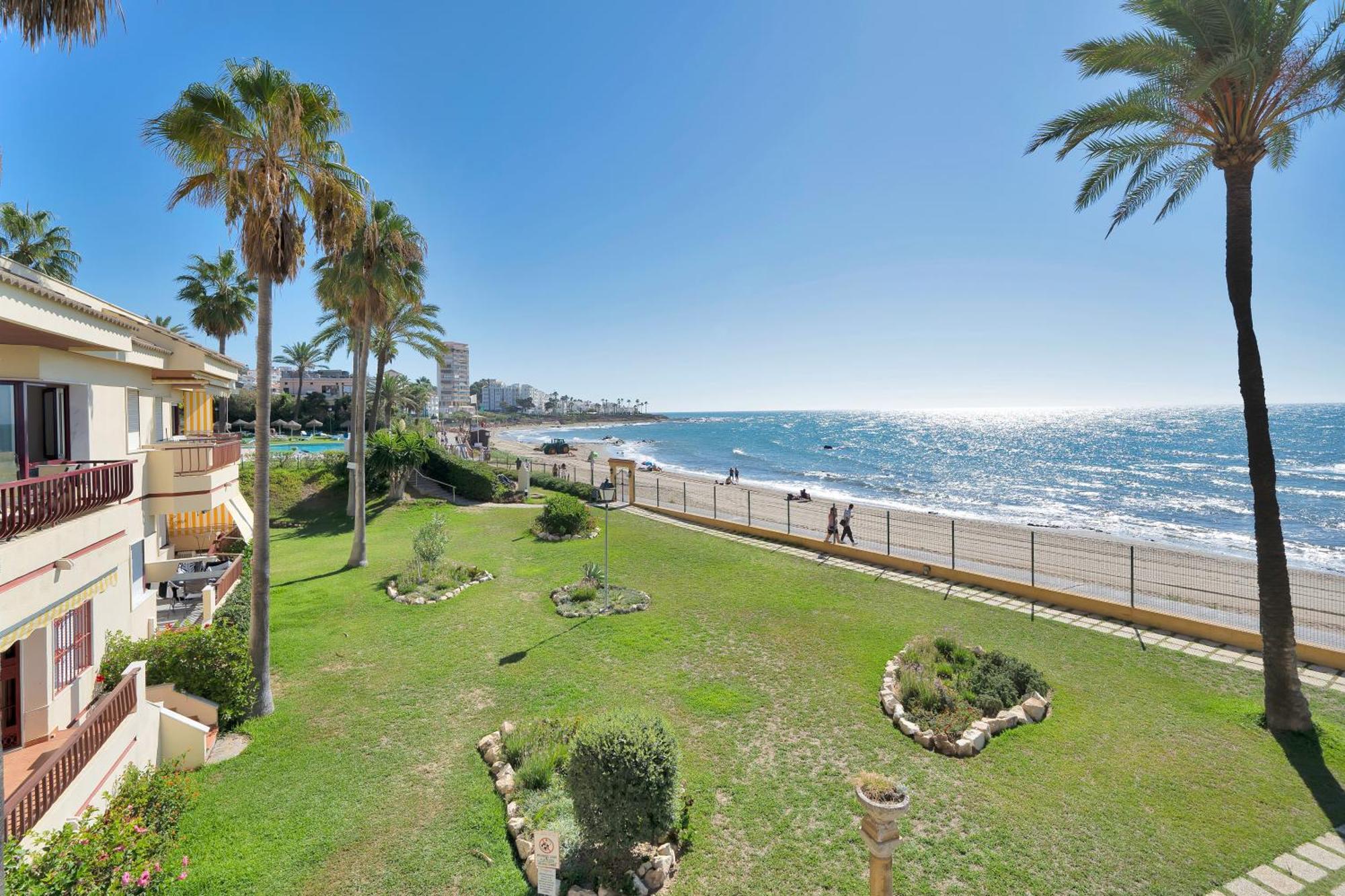 Casa Mar Apartamento Front Beach Con Wifi, Piscina, Padel Y Tenis - Lubina Del Sol Sitio de Calahonda 外观 照片