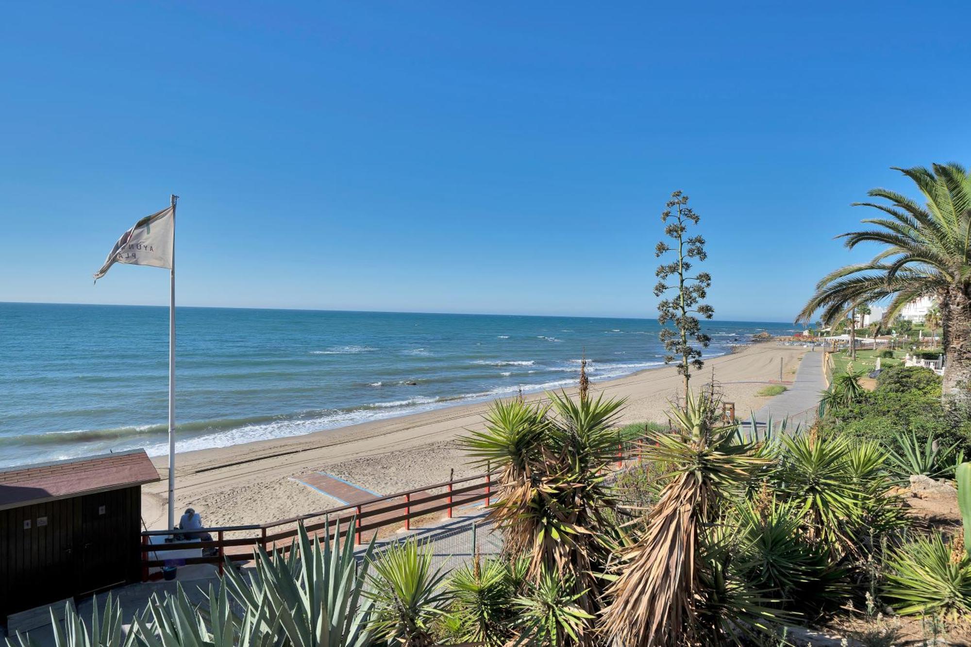 Casa Mar Apartamento Front Beach Con Wifi, Piscina, Padel Y Tenis - Lubina Del Sol Sitio de Calahonda 外观 照片
