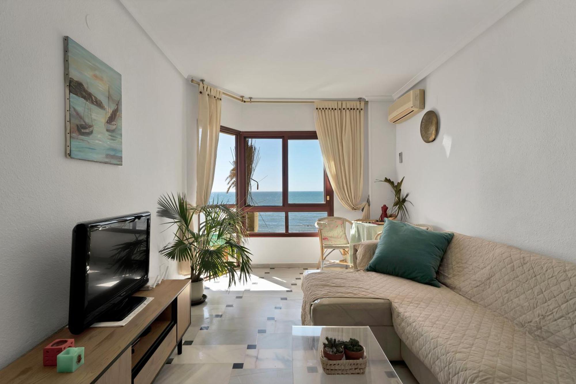 Casa Mar Apartamento Front Beach Con Wifi, Piscina, Padel Y Tenis - Lubina Del Sol Sitio de Calahonda 外观 照片