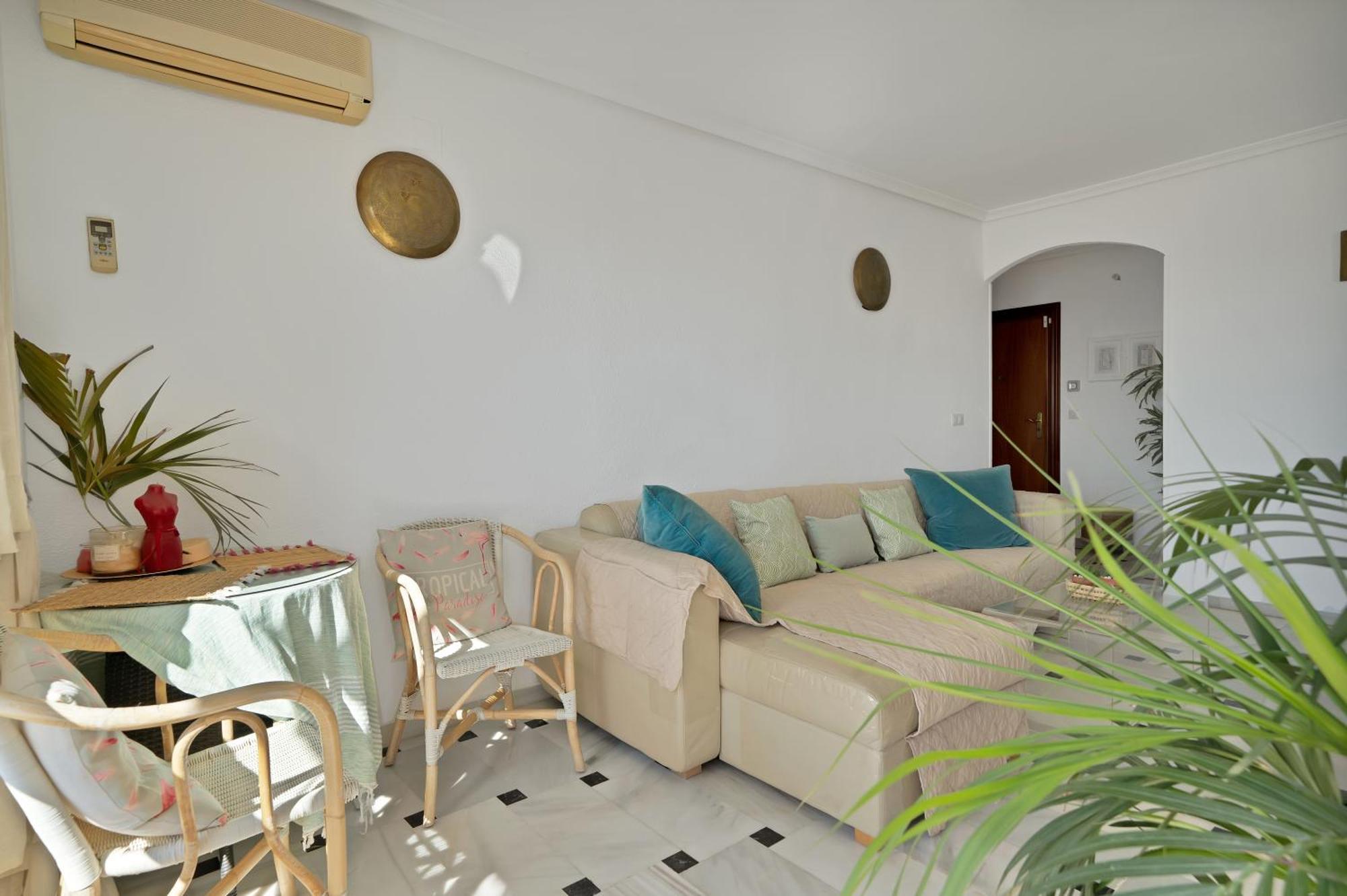 Casa Mar Apartamento Front Beach Con Wifi, Piscina, Padel Y Tenis - Lubina Del Sol Sitio de Calahonda 外观 照片